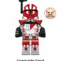 10pcs Clone Commander Ganch Star Wars Minifigure Toys