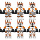 10pcs Clone Marshal Commander Cody Star Wars Minifigure Toys