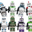 8pcs Assortment Clone Soliders Star Wars Minifigure Toys