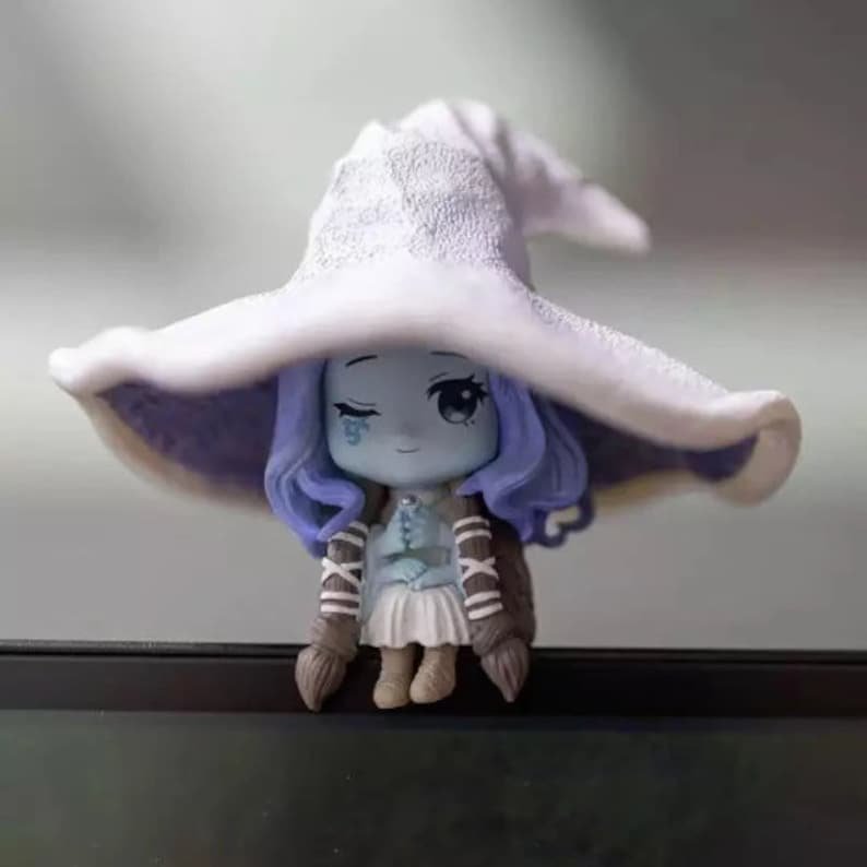 Elden Ring Ranni The Witch Cute Mini Figurines / Anime Figures Video Game Statue