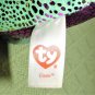 TY BEANIE BOOS DRAGON LOT 6" CINDER AND SAFFIRE GLITTER EYES GREEN BLUE STUFFED