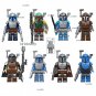 8 Pcs Minifigures STAR WARS Stormtrooper minifigure compatible with LEGO