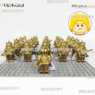 21pcs LEGO Lord of the rings Golden Army Minifigures Set