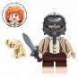 8pcs Lord of the Rings Series Assembled Building Block Minifigure Toys