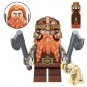 8pcs Lord of the Rings Series Assembled Building Block Minifigure Toys