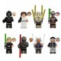 8pcs Star Wars Ahsoka Sabine Wren Huyang Marrok Luke Leia Minifigures Minifigs