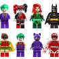 8Pcs DC Universe Minifigures Calendar Man Poison Ivy Robin Catwoman Mini Blocks