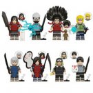 8pcs Naruto Hokage Hashirama Tobirama Hiruzen Minato Kakashi Madara Minifigures
