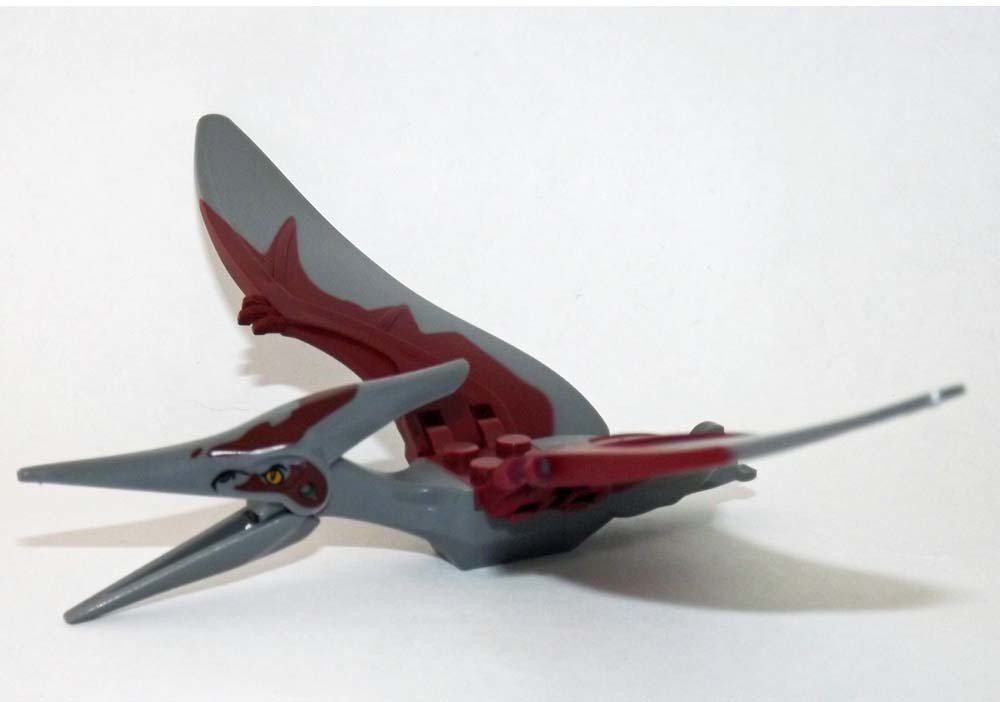 Minifigure Pteranodon Pterodactyl Grey Dinosaur Jurassic World Bulk Block