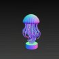 Jellyfish Sculpture STL File | Ocean Sea Creature 3D Print Model | Digital Download