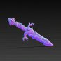 Enchanted Tree Root Sword STL File: 3D Printable Fantasy Blade (Digital Download)