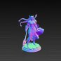 Amazon Warrior Woman STL • Viking Female Fighter Statue • 3D Printable Fantasy Hero Model