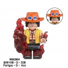 One Piece Ace Custom Minifigures Minifigs Fit Lego