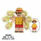One Piece Luffy Custom Minifigures Minifigs Fit Lego