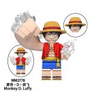 One Piece Luffy Custom Minifigures Minifigs Fit Lego