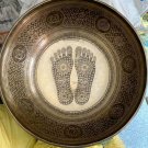 21 Inch Adult Foot carved Singing Bowl -Sound Healing Meditation Chakra Bowls NP