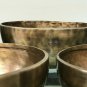 Full Moon Singing Bowl Set of 7- Seven Chakra Healing Set- 9 Metals Bowls- yoga