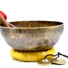 13 " Full Moon singing bowl-Sound Therapy Meditation Healing Yoga-Nepalese Bowls
