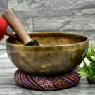 Full moon singing bowl 9 inches diameter - Best for healing meditation sound NP