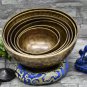 5-10 full moon singing bowl set of 7 -Chakra Note tuned to 440 Herz -Healing Set