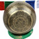Seven Chakra Carved Singing Bowls- Yogi Sound therapy Healing Tibetan Bowls-Heal
