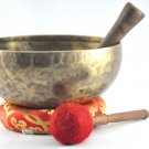 9 inch Singing Bowl- Tiger Antique Finishing- Deep Vibration Bowls-Master piece