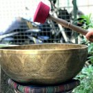 Flower of life singing bowl- Seven Chakra- Standing Bell-yoga- 20 Inch Bowls