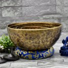 6-11 inch full moon singing bowl set -Chakra Note tuned to 440 Herz -Healing Set