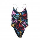 Womens One Piece Swimsuit Bathing Suit Stretch Multicolor Xs S M New Nwt