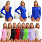 Women's One Piece Body Bodysuit Dance Body Gymnastics Gym Suit Dance Jersey Swimsuit