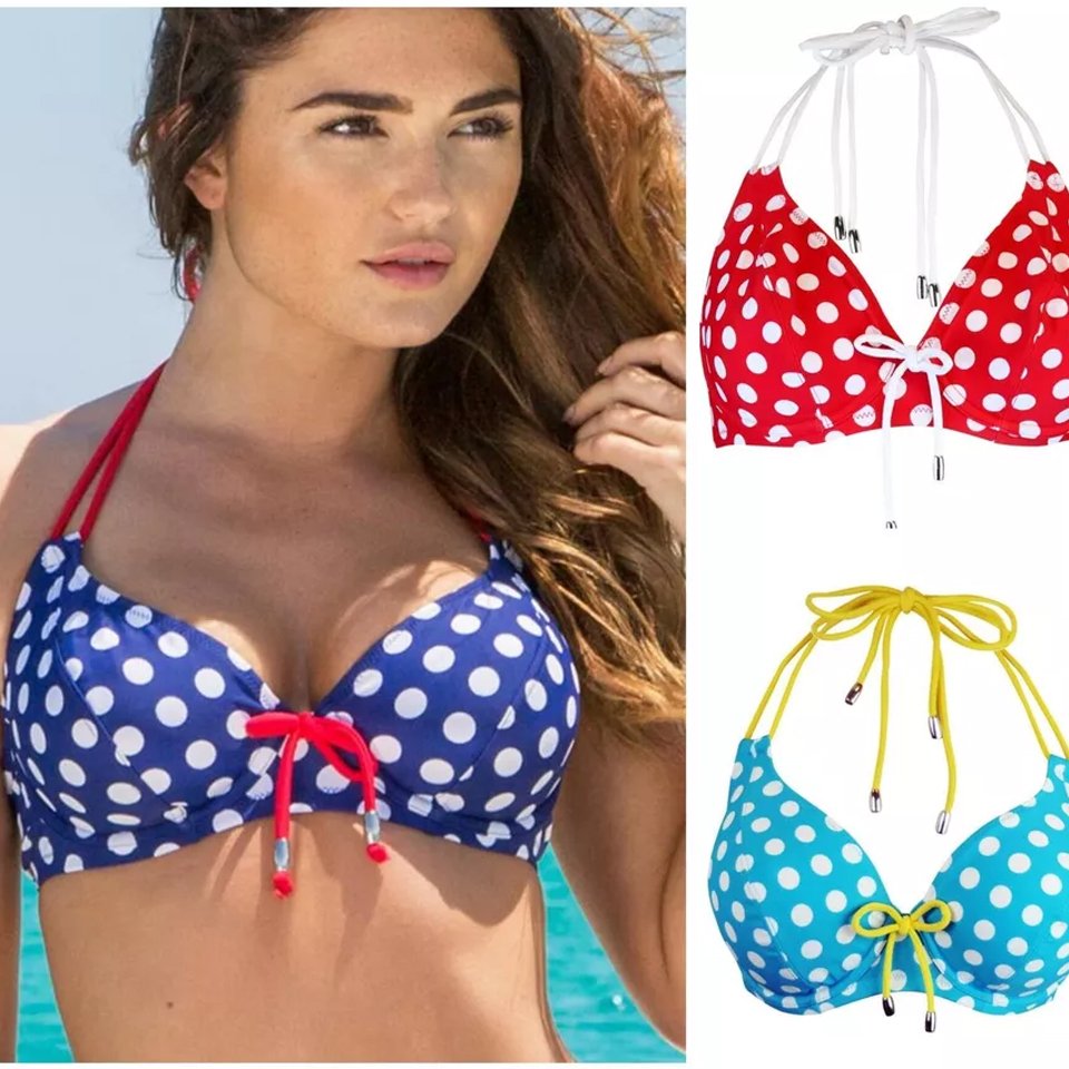 Starboard Halterneck Triangle Bikini Top Womens Swimwear