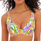 Swimwear Beach Underwired High Apex Bikini Top Multi