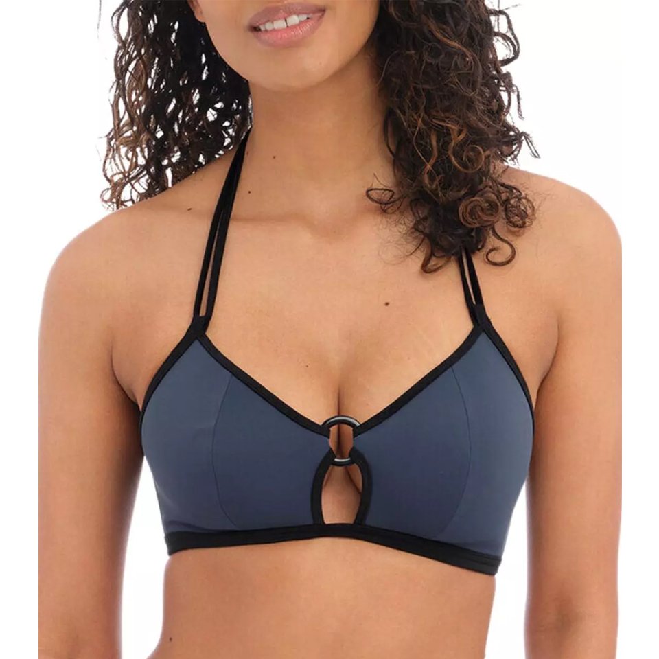 Bikini Top Wireless Halterneck Chic Womens Swimwear