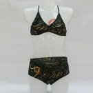 Bikini set Swimwear Women Size 6 Black Beach Holiday Travel