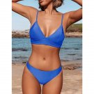 Size 12-14 (M) | Triangle Textured Low Rise Swim Bikini Set