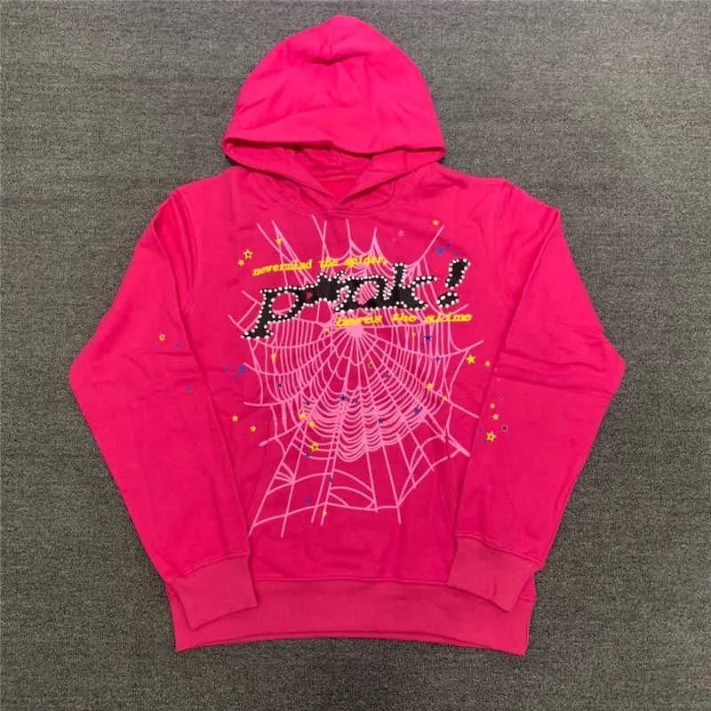Y2k Spider Print Punk Hoodie