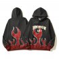 Flame Print K* Thermal Lined Hoodie
