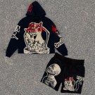 Mummy Casual Street Hoodie And Shorts Co-Ord