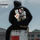 It Is What It Is Print Men's Hoodie