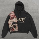 Statement Street Style Vintage Print Long Sleeve Hoodie