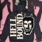 Hell Bound Personalized Print Fleece-lined Full Zip-ups Hoodie