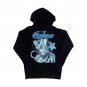 Street Fashion âLiquid Metalâ Printed Long Sleeve Hoodie