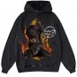Statement Puppy Letter Print Washed Hoodie