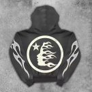 Studios Basic Sport Letter Print Casual Long Sleeve Fleece-lined Hoodie