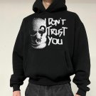 Personalized Contrast Letter Print Hoodie