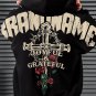 Personalized Cross Letter Print Hoodie