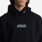 I Love You Say It Back Print Fleece-Lined Hoodie