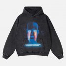 The Supermade Dark Style Hooded Loose Sweatshirt - 1697