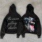 Current Dog Aattack Print Hoodie
