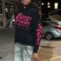 Contrast Letters Personalized Print Long Sleeve Men'S Hoodie